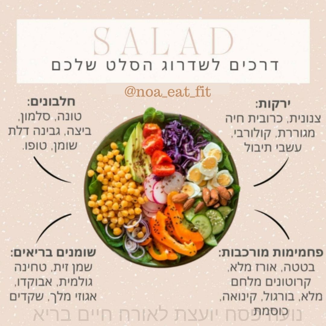 דרכים לשדרוג הסלט שלכם